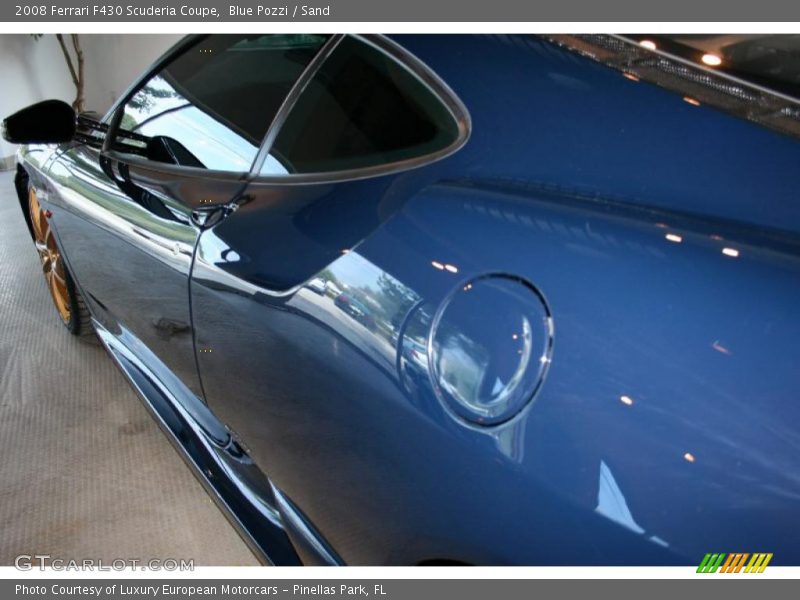 Blue Pozzi / Sand 2008 Ferrari F430 Scuderia Coupe