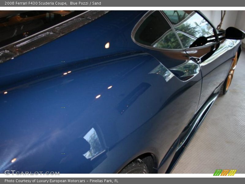 Blue Pozzi / Sand 2008 Ferrari F430 Scuderia Coupe