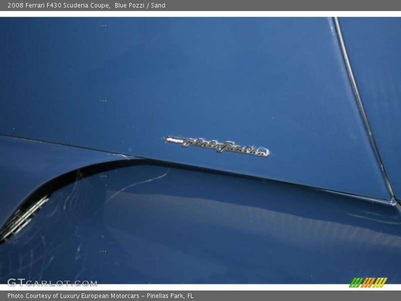 Blue Pozzi / Sand 2008 Ferrari F430 Scuderia Coupe