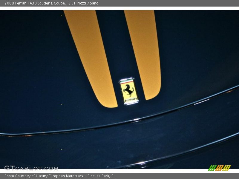 Blue Pozzi / Sand 2008 Ferrari F430 Scuderia Coupe