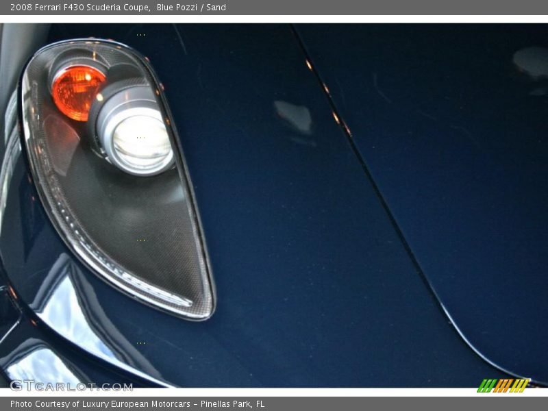 Blue Pozzi / Sand 2008 Ferrari F430 Scuderia Coupe