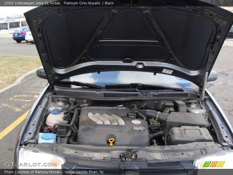 Platinum Grey Metallic / Black 2003 Volkswagen Jetta GL Sedan