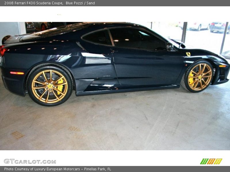 Blue Pozzi / Sand 2008 Ferrari F430 Scuderia Coupe