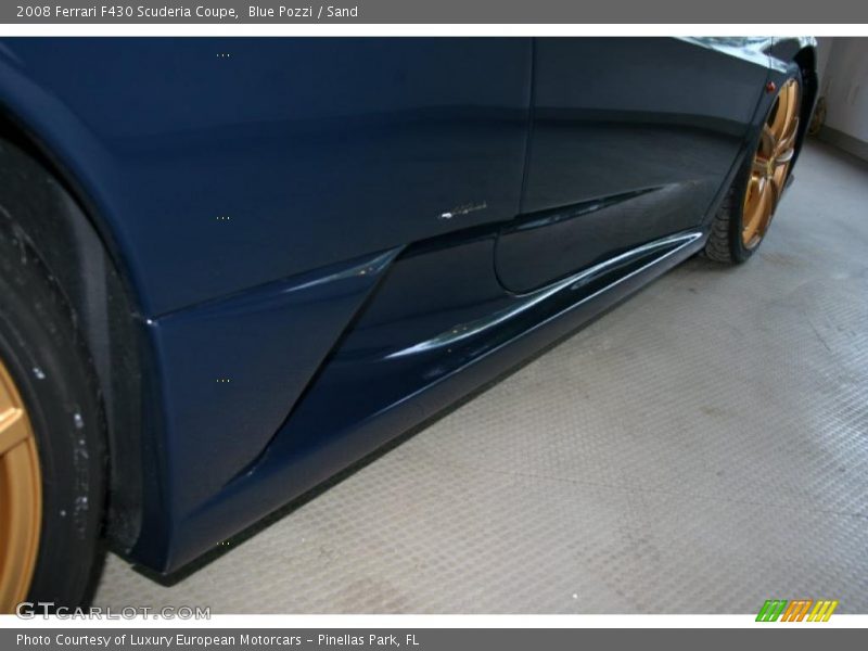 Blue Pozzi / Sand 2008 Ferrari F430 Scuderia Coupe