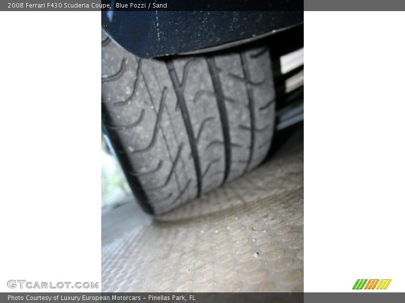 Blue Pozzi / Sand 2008 Ferrari F430 Scuderia Coupe
