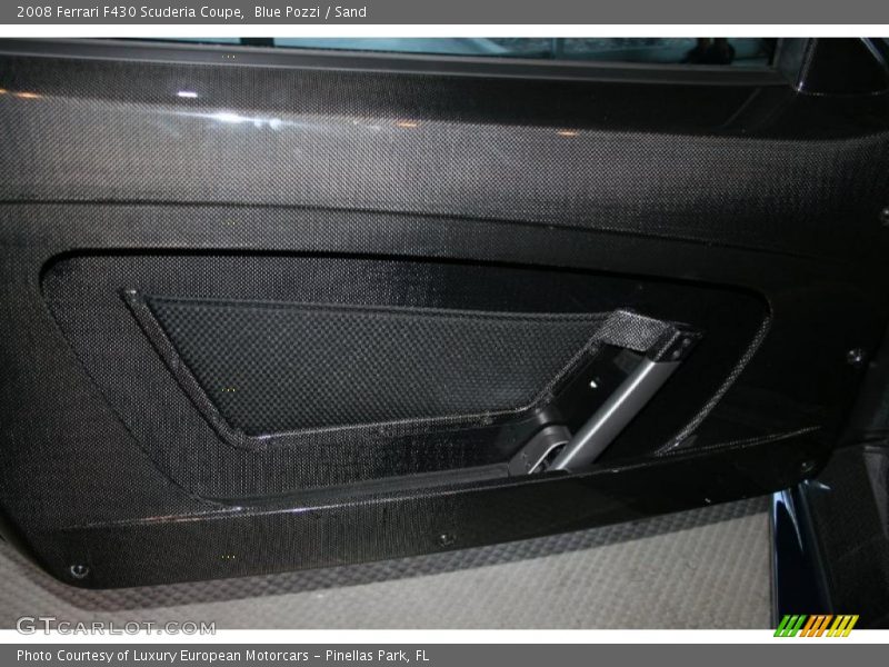 Blue Pozzi / Sand 2008 Ferrari F430 Scuderia Coupe