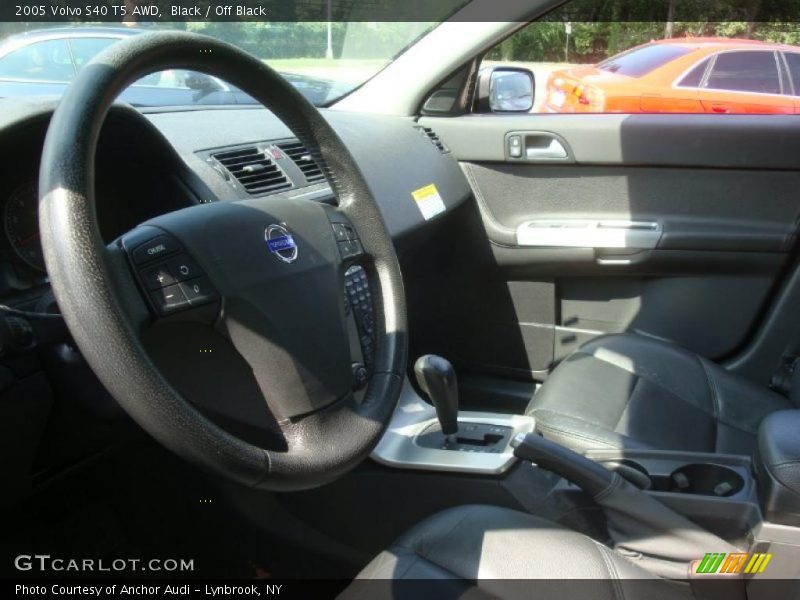 Black / Off Black 2005 Volvo S40 T5 AWD