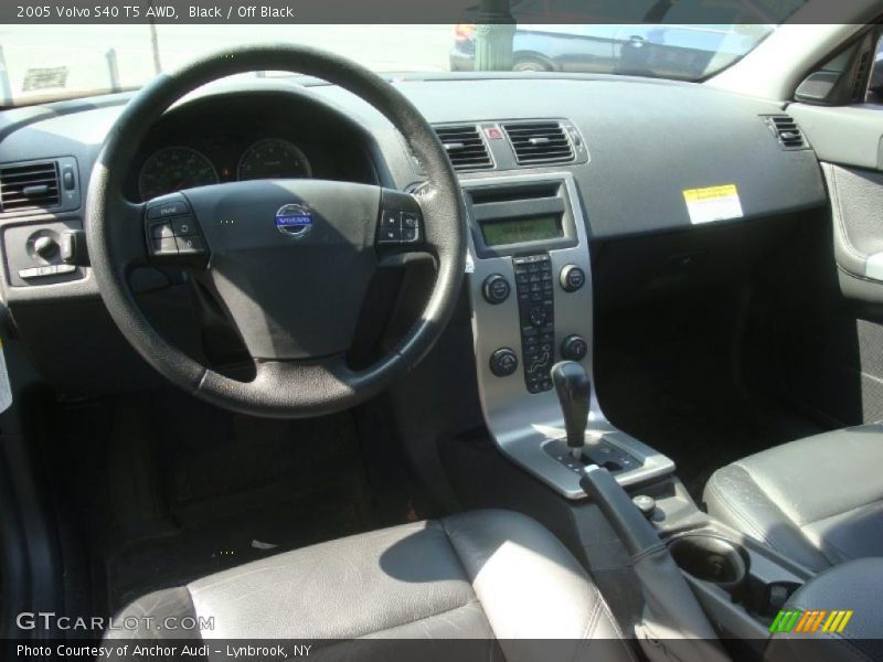 Black / Off Black 2005 Volvo S40 T5 AWD