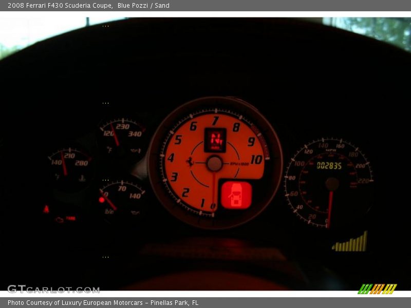 Blue Pozzi / Sand 2008 Ferrari F430 Scuderia Coupe