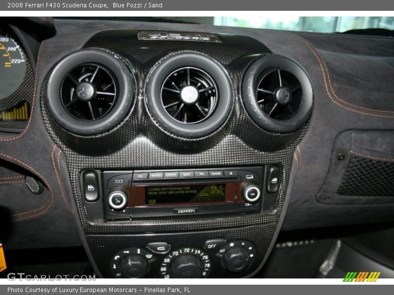 Blue Pozzi / Sand 2008 Ferrari F430 Scuderia Coupe