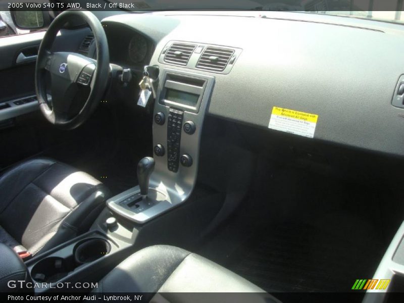 Black / Off Black 2005 Volvo S40 T5 AWD