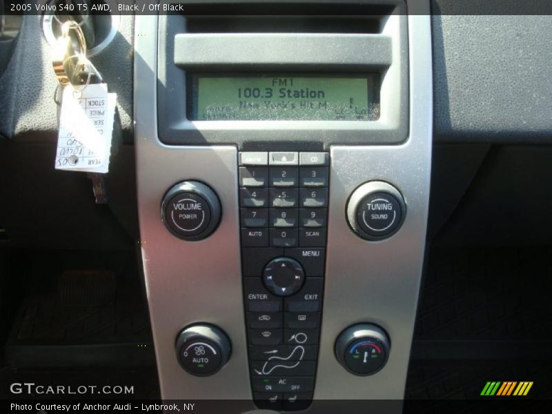 Black / Off Black 2005 Volvo S40 T5 AWD