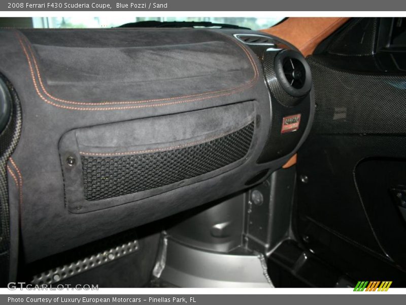 Blue Pozzi / Sand 2008 Ferrari F430 Scuderia Coupe