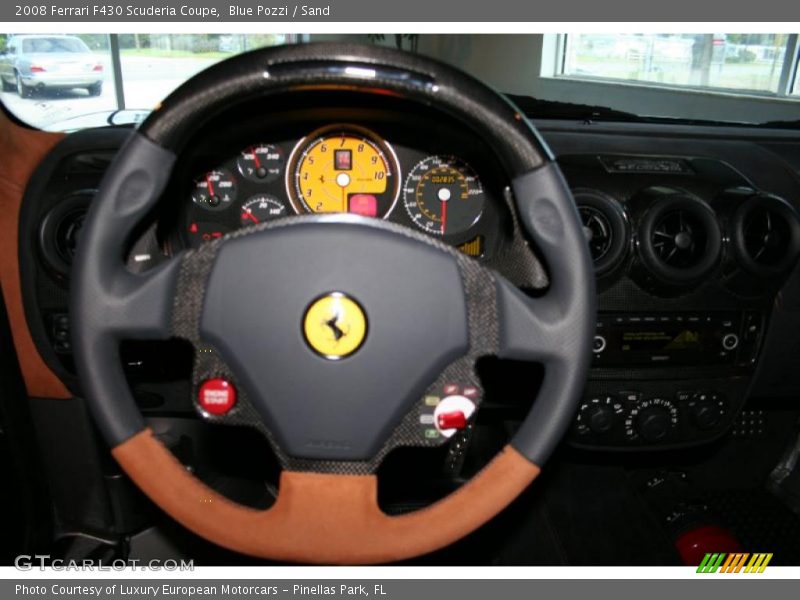 Blue Pozzi / Sand 2008 Ferrari F430 Scuderia Coupe