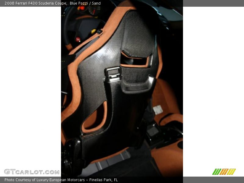 Blue Pozzi / Sand 2008 Ferrari F430 Scuderia Coupe