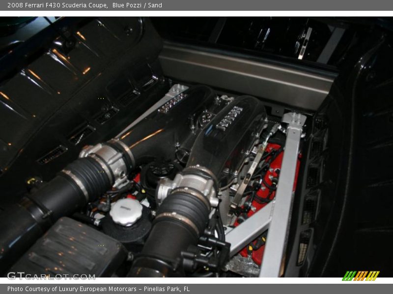 Blue Pozzi / Sand 2008 Ferrari F430 Scuderia Coupe