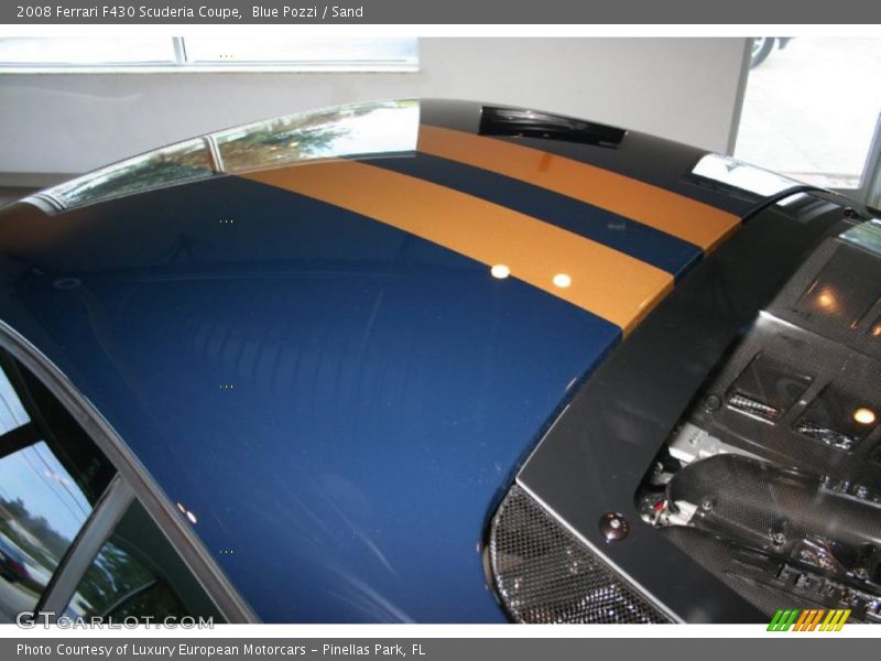 Blue Pozzi / Sand 2008 Ferrari F430 Scuderia Coupe