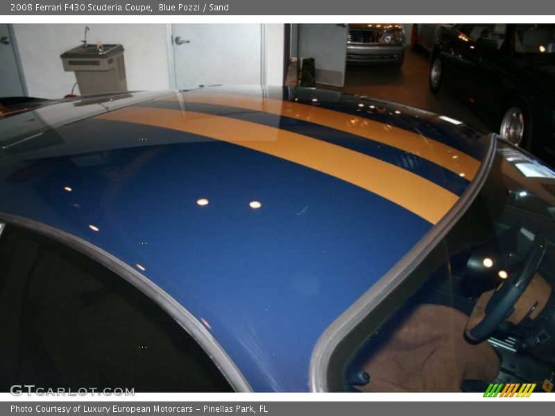 Blue Pozzi / Sand 2008 Ferrari F430 Scuderia Coupe