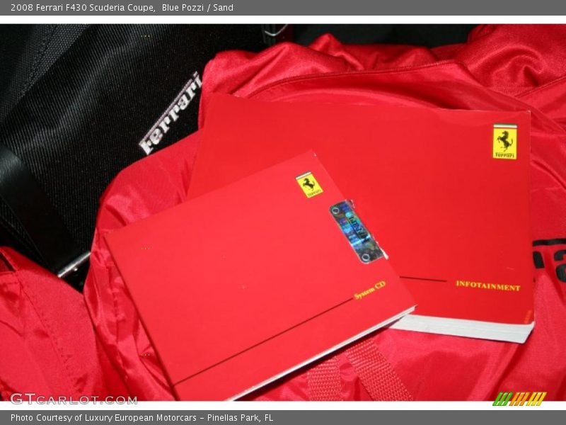 Blue Pozzi / Sand 2008 Ferrari F430 Scuderia Coupe