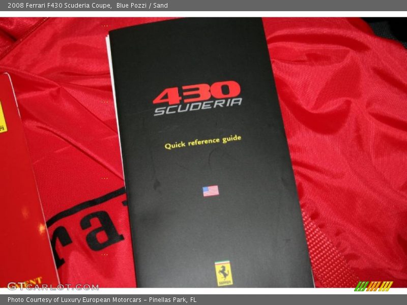 Blue Pozzi / Sand 2008 Ferrari F430 Scuderia Coupe