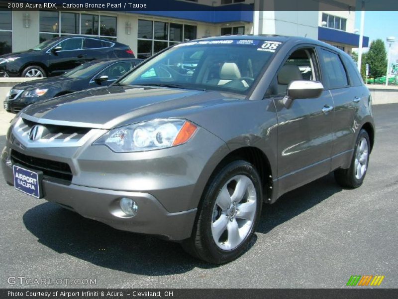 Carbon Bronze Pearl / Taupe 2008 Acura RDX