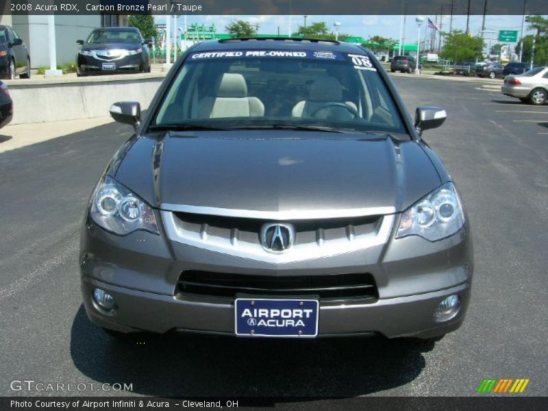 Carbon Bronze Pearl / Taupe 2008 Acura RDX