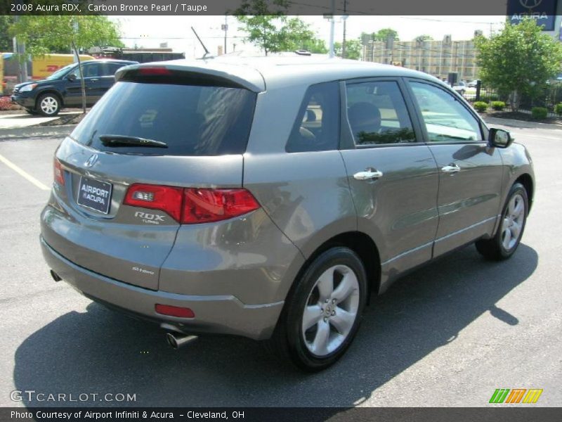 Carbon Bronze Pearl / Taupe 2008 Acura RDX