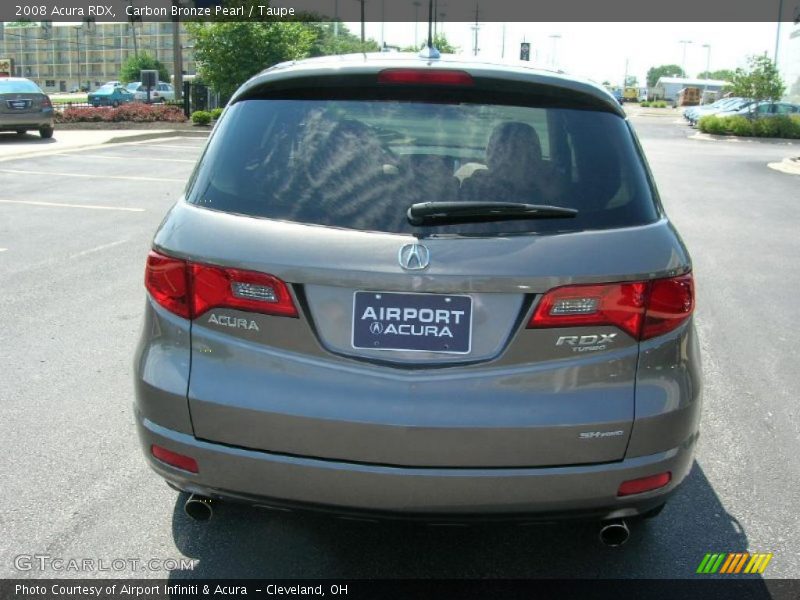 Carbon Bronze Pearl / Taupe 2008 Acura RDX