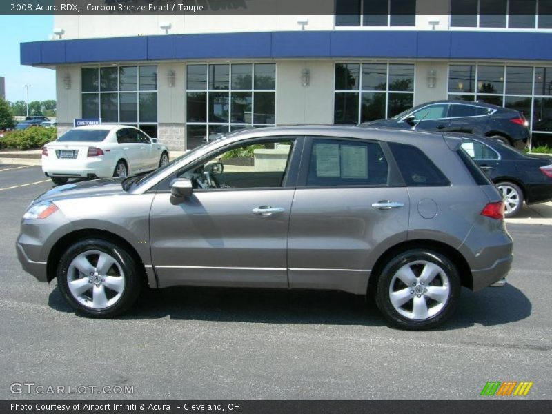Carbon Bronze Pearl / Taupe 2008 Acura RDX