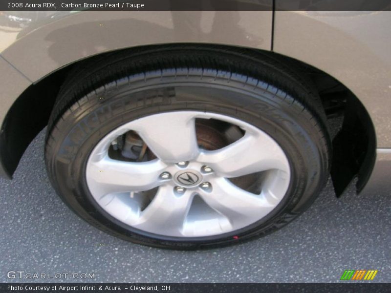 Carbon Bronze Pearl / Taupe 2008 Acura RDX