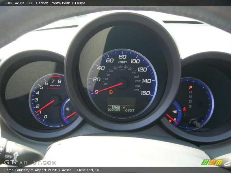Carbon Bronze Pearl / Taupe 2008 Acura RDX