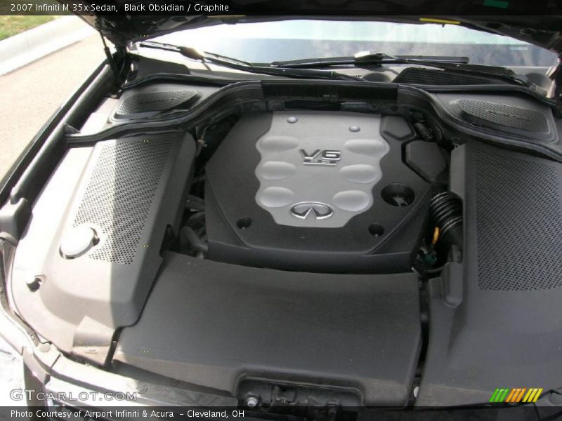 Black Obsidian / Graphite 2007 Infiniti M 35x Sedan