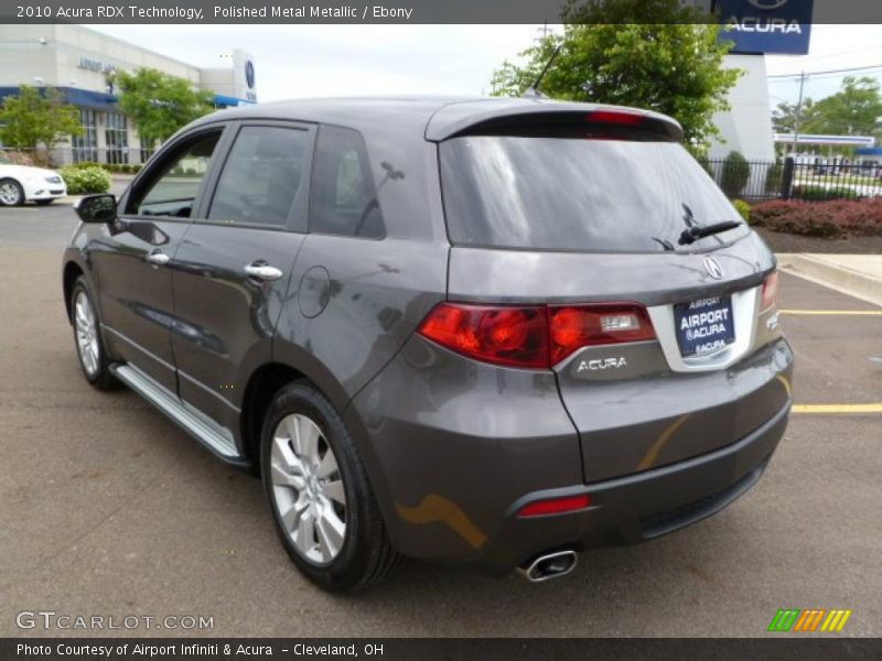 Polished Metal Metallic / Ebony 2010 Acura RDX Technology