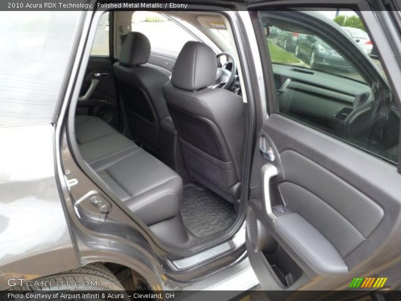 Polished Metal Metallic / Ebony 2010 Acura RDX Technology
