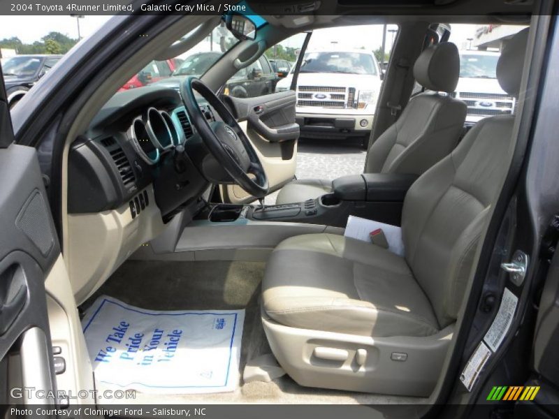 Galactic Gray Mica / Stone 2004 Toyota 4Runner Limited