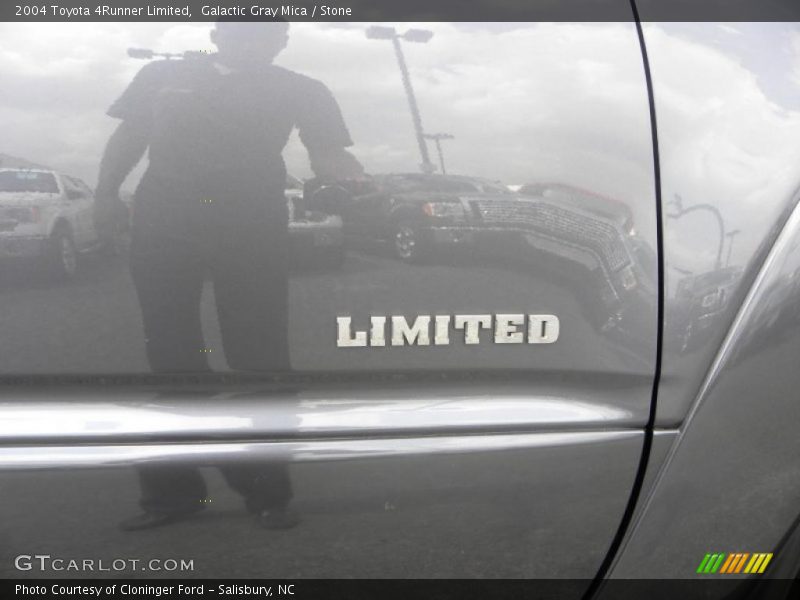 Galactic Gray Mica / Stone 2004 Toyota 4Runner Limited