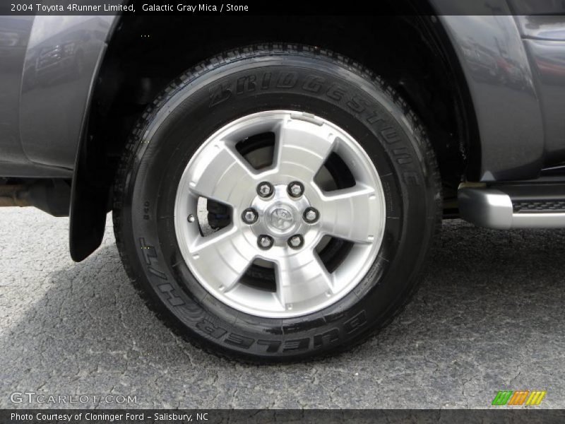 Galactic Gray Mica / Stone 2004 Toyota 4Runner Limited
