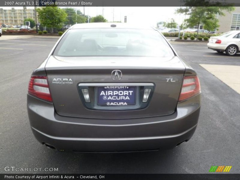 Carbon Bronze Pearl / Ebony 2007 Acura TL 3.2
