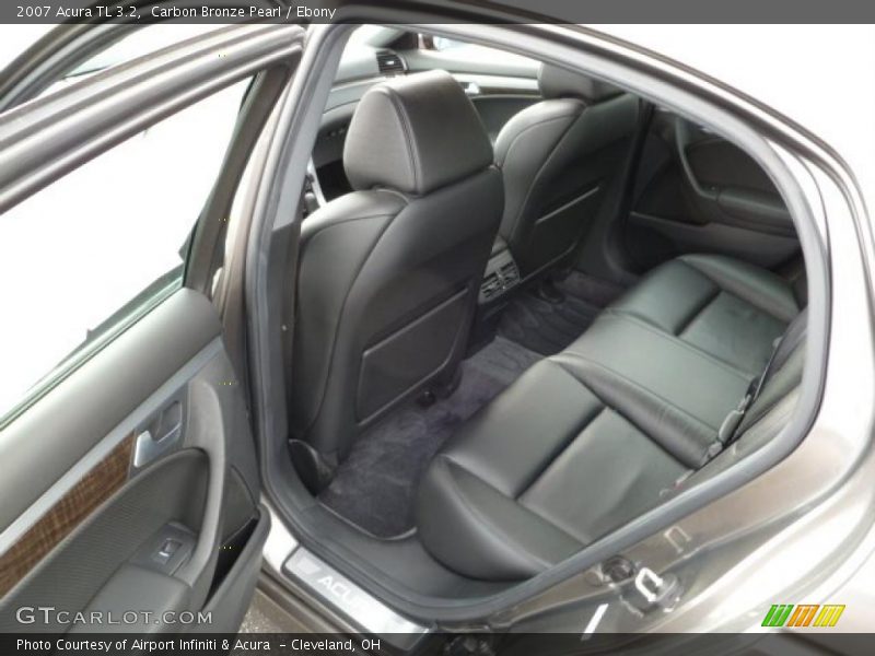 Carbon Bronze Pearl / Ebony 2007 Acura TL 3.2