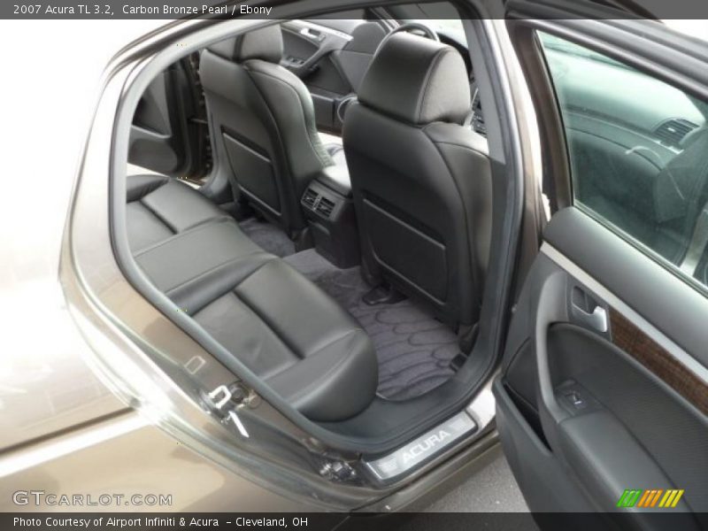 Carbon Bronze Pearl / Ebony 2007 Acura TL 3.2