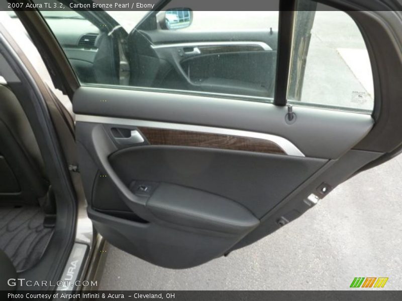 Carbon Bronze Pearl / Ebony 2007 Acura TL 3.2