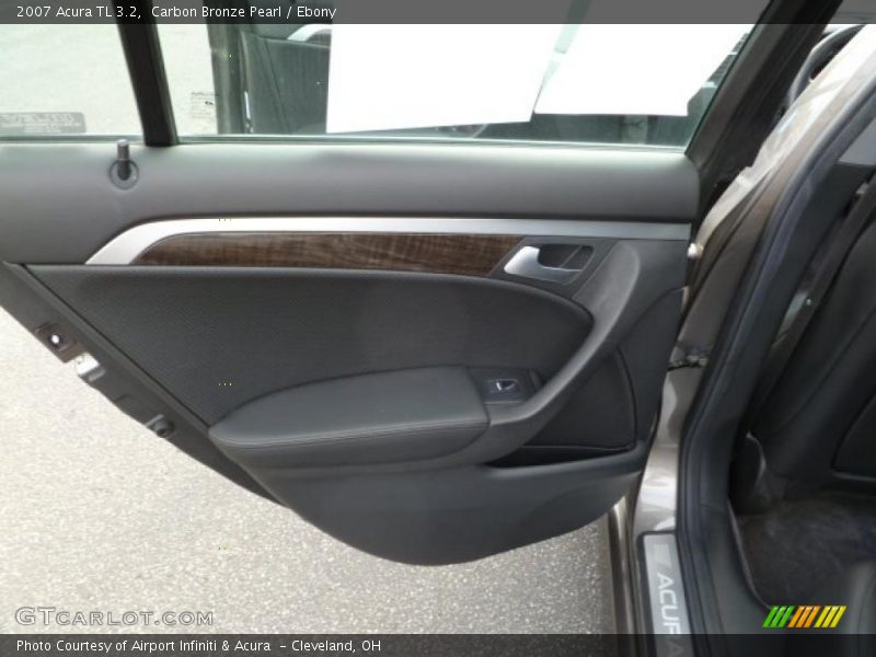 Carbon Bronze Pearl / Ebony 2007 Acura TL 3.2