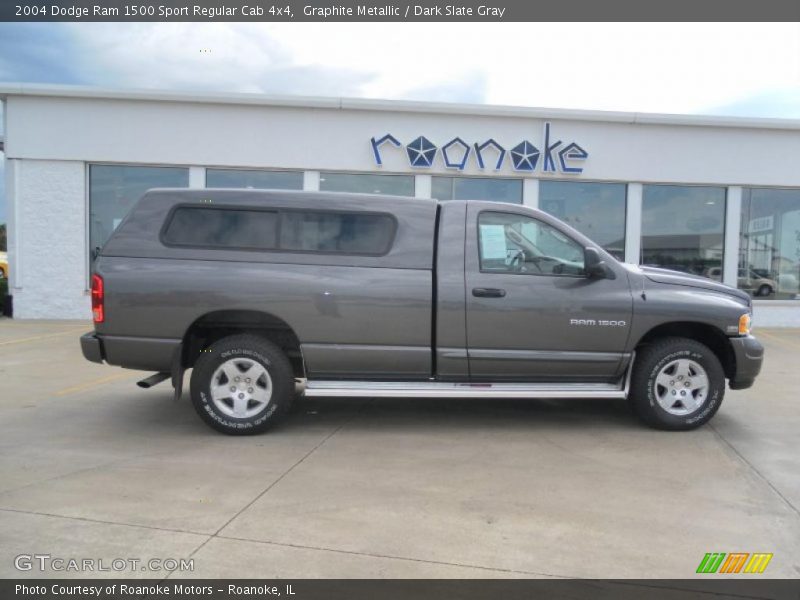 Graphite Metallic / Dark Slate Gray 2004 Dodge Ram 1500 Sport Regular Cab 4x4