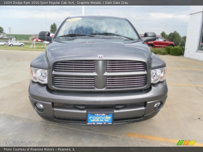 Graphite Metallic / Dark Slate Gray 2004 Dodge Ram 1500 Sport Regular Cab 4x4