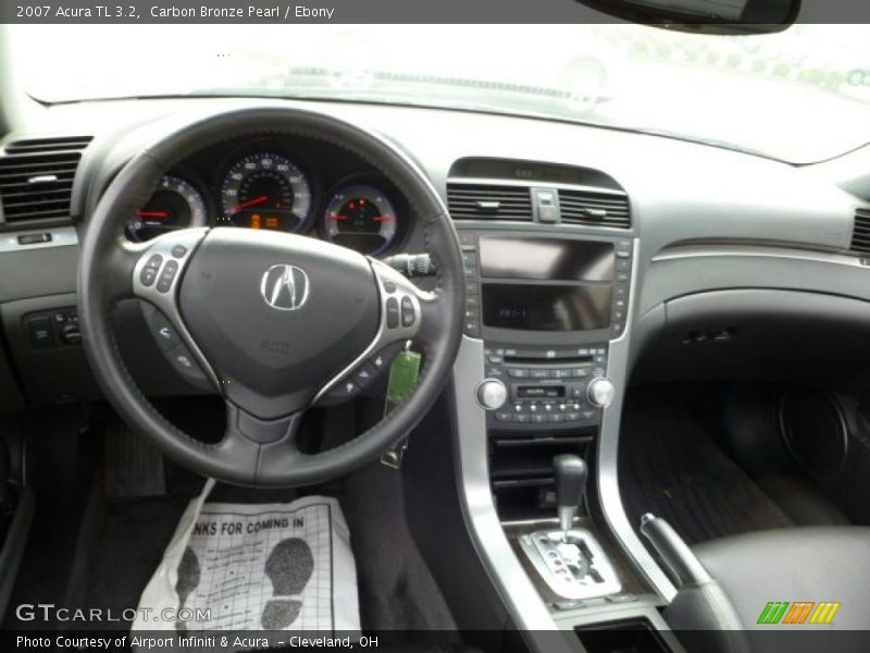 Carbon Bronze Pearl / Ebony 2007 Acura TL 3.2