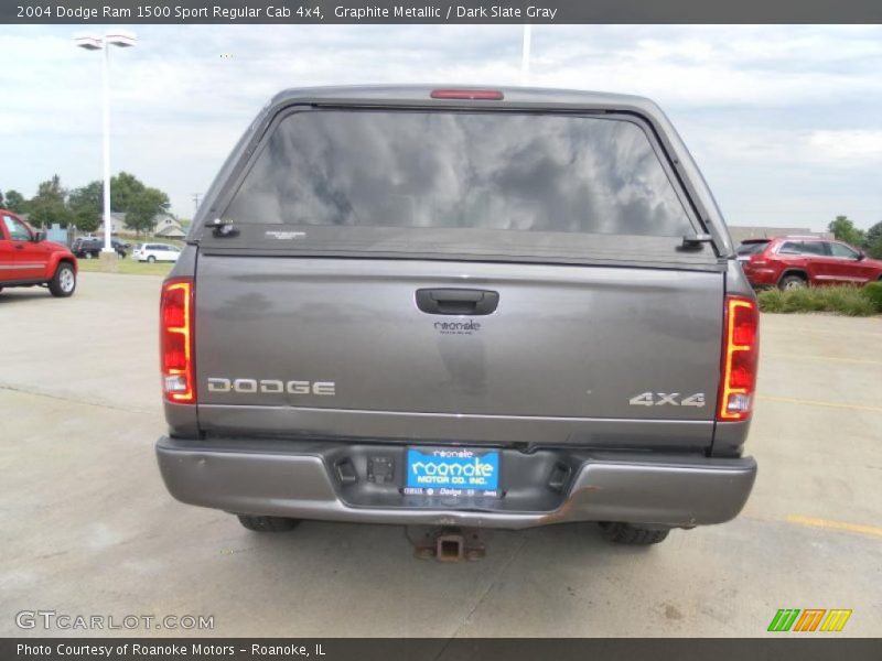 Graphite Metallic / Dark Slate Gray 2004 Dodge Ram 1500 Sport Regular Cab 4x4