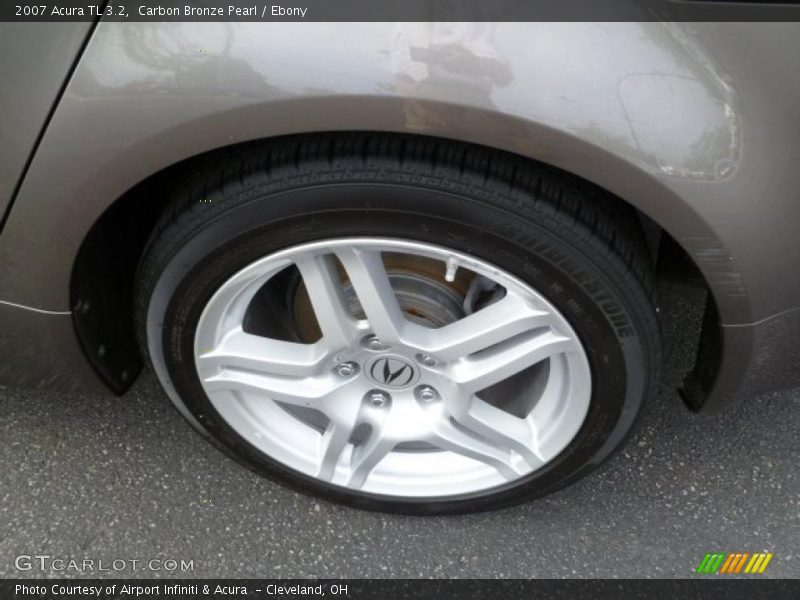 Carbon Bronze Pearl / Ebony 2007 Acura TL 3.2
