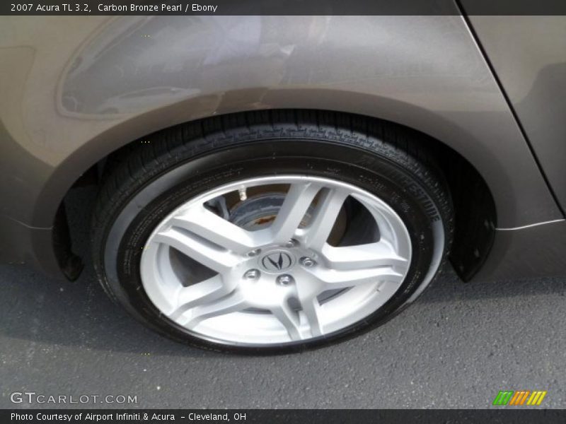 Carbon Bronze Pearl / Ebony 2007 Acura TL 3.2
