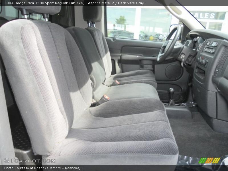 Graphite Metallic / Dark Slate Gray 2004 Dodge Ram 1500 Sport Regular Cab 4x4