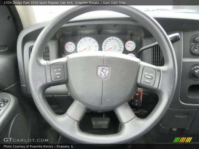 Graphite Metallic / Dark Slate Gray 2004 Dodge Ram 1500 Sport Regular Cab 4x4